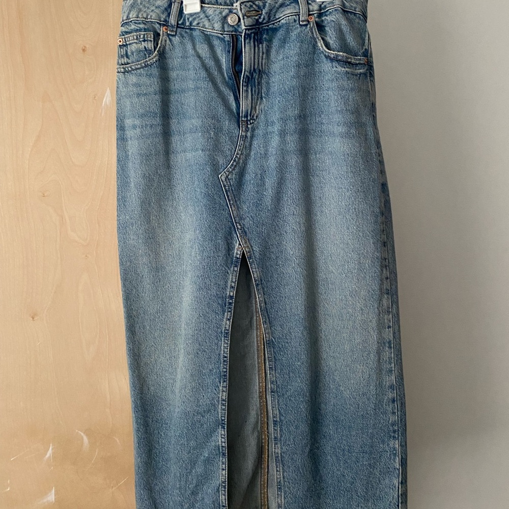 Garage Denim Skirt